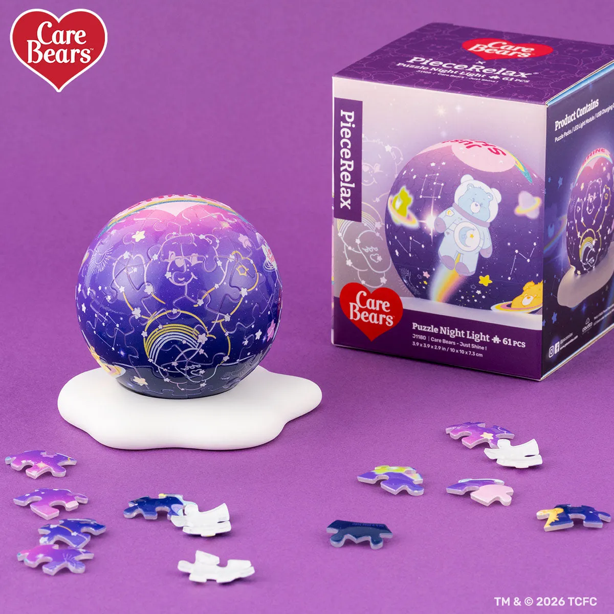 PieceRelax Just Shine J1180 lampă veghe puzzle sferă
