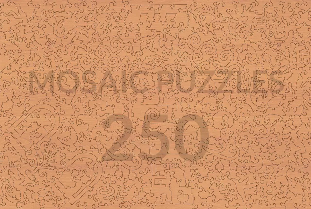 Mosaic Puzzles Great Woodland Railway puzzle lemn 100 piese toamna