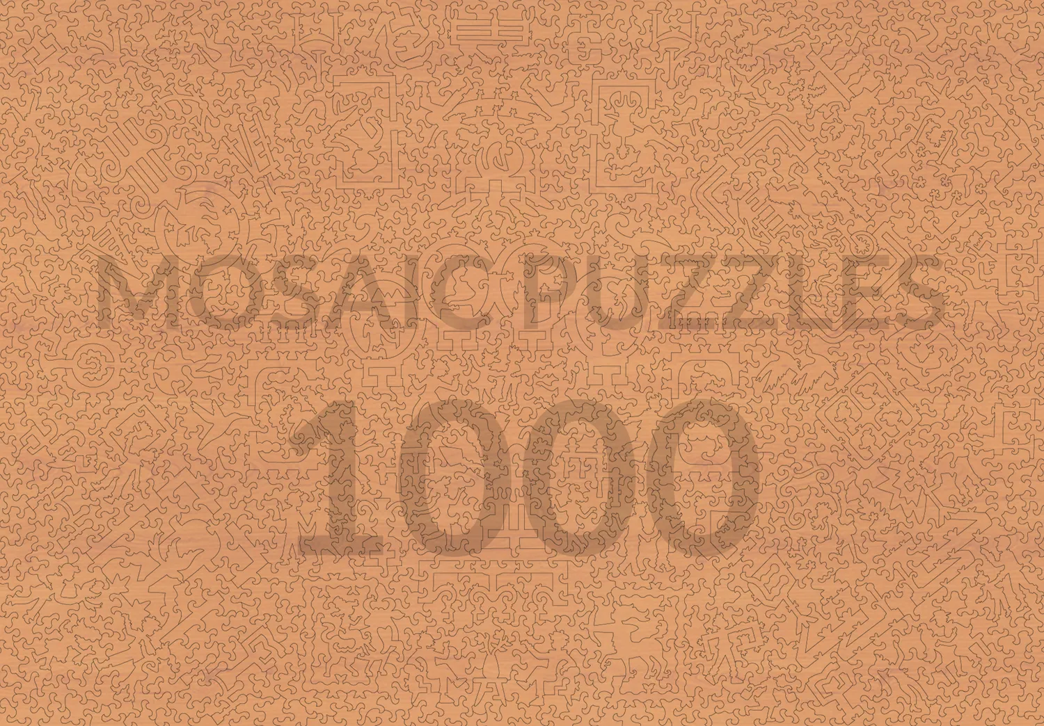 Mosaic Puzzles Portrait of Adele Bloch puzzle lemn 1000 piese arta