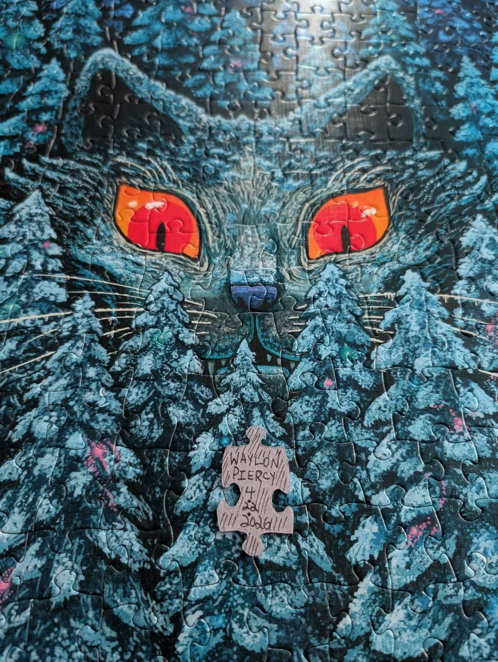 Cobble Hill Be Wary the Silent Night puzzle 500 piese iarna