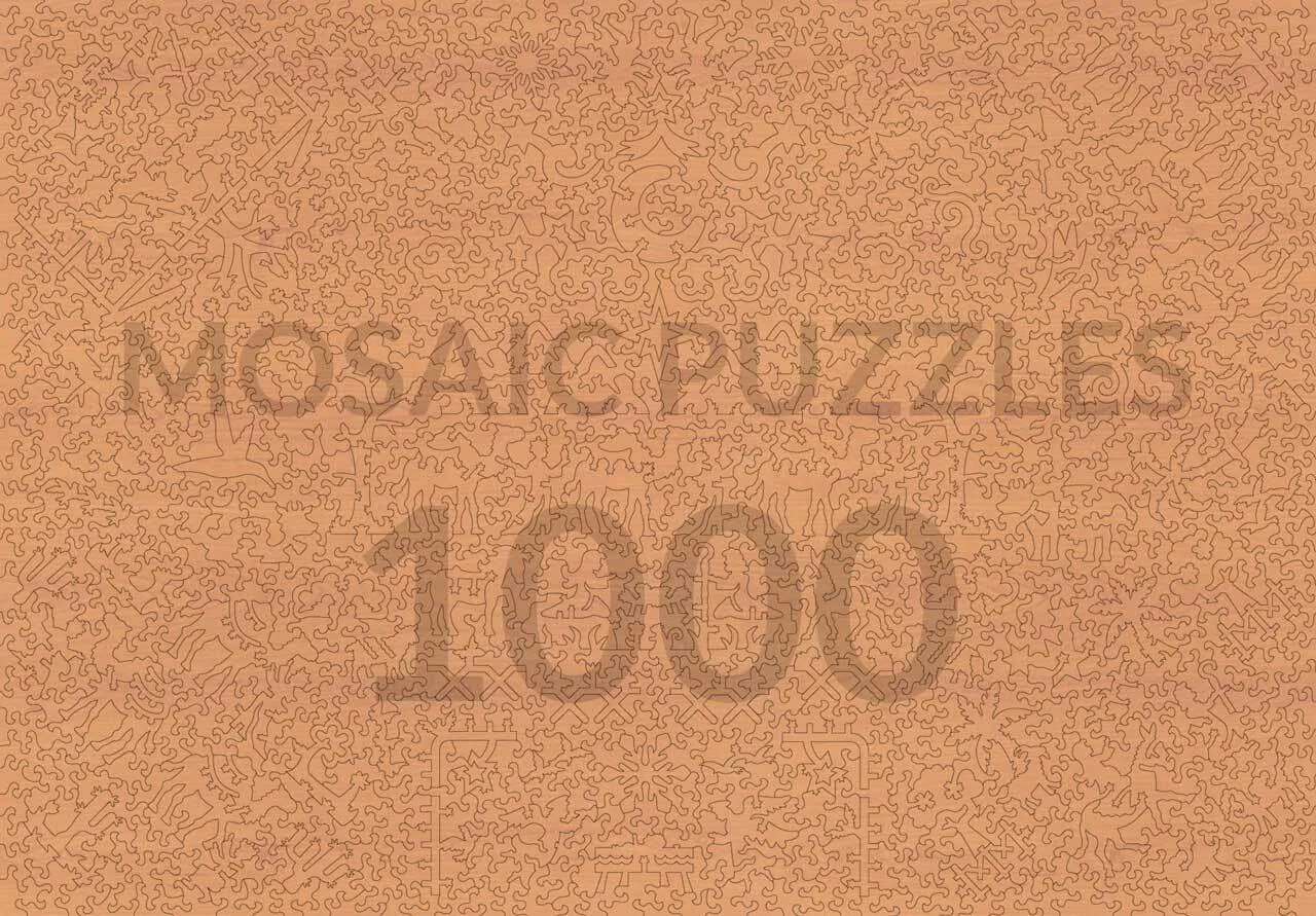 Mosaic Puzzles Journey to Bethlehem puzzle lemn 100 piese naștere