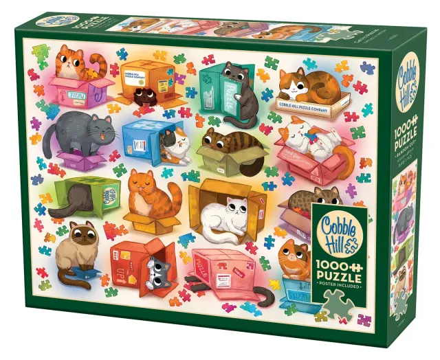 Cobble Hill Cats vs Puzzles puzzle 1000 piese