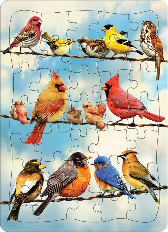 Cobble Hill Blue Sky Birds puzzle tava 35 piese copii