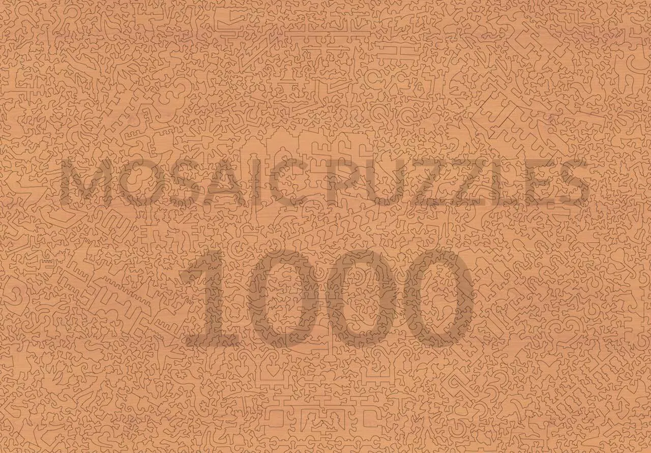 Mosaic Puzzles Cycling Around Amsterdam puzzle 100 piese canal