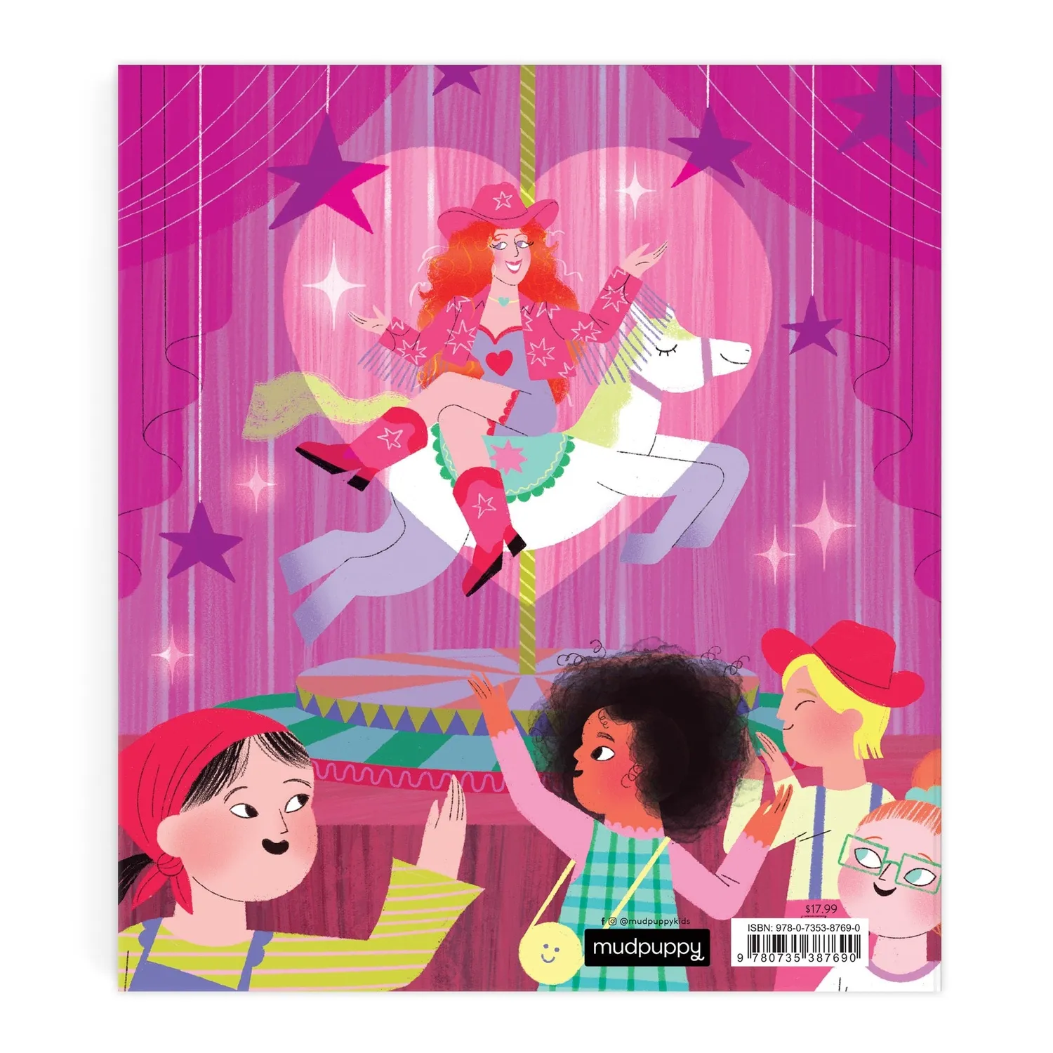 Mudpuppy Pink Pony Club carte povesti 32 pagini 4+ ani