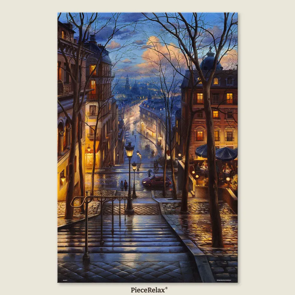 PieceRelax PieceClicks Montmartre Spring U1204 puzzle 2000 piese Paris