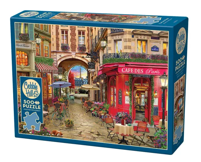 Cobble Hill Cafe des Paris puzzle 500 piese Paris