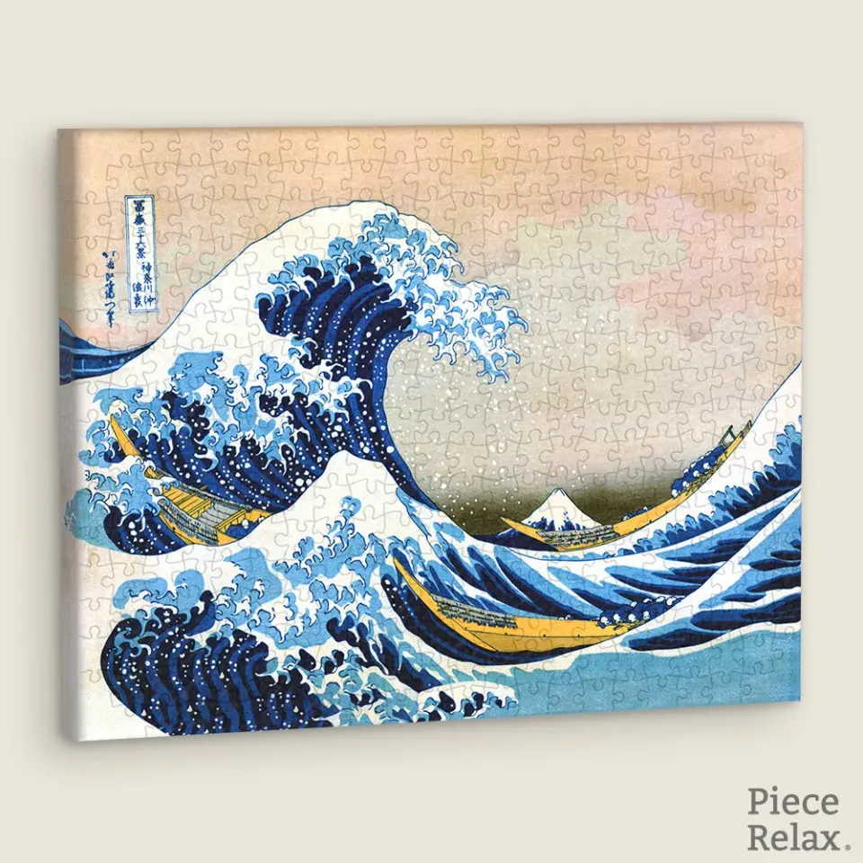 PieceRelax The Great Wave HN1278 canvas puzzle clasic