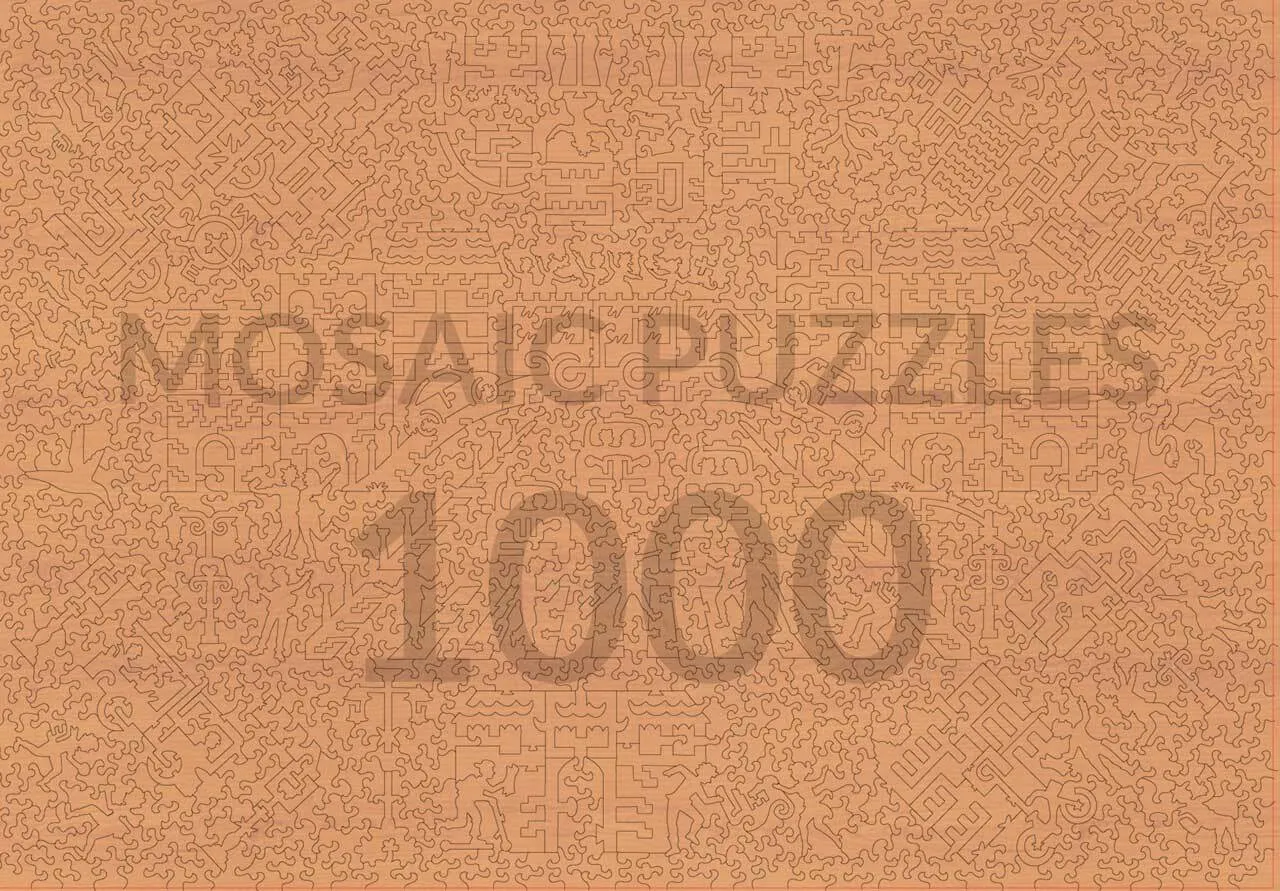Mosaic Puzzles World’s Fair 1934 puzzle lemn 500 piese poster