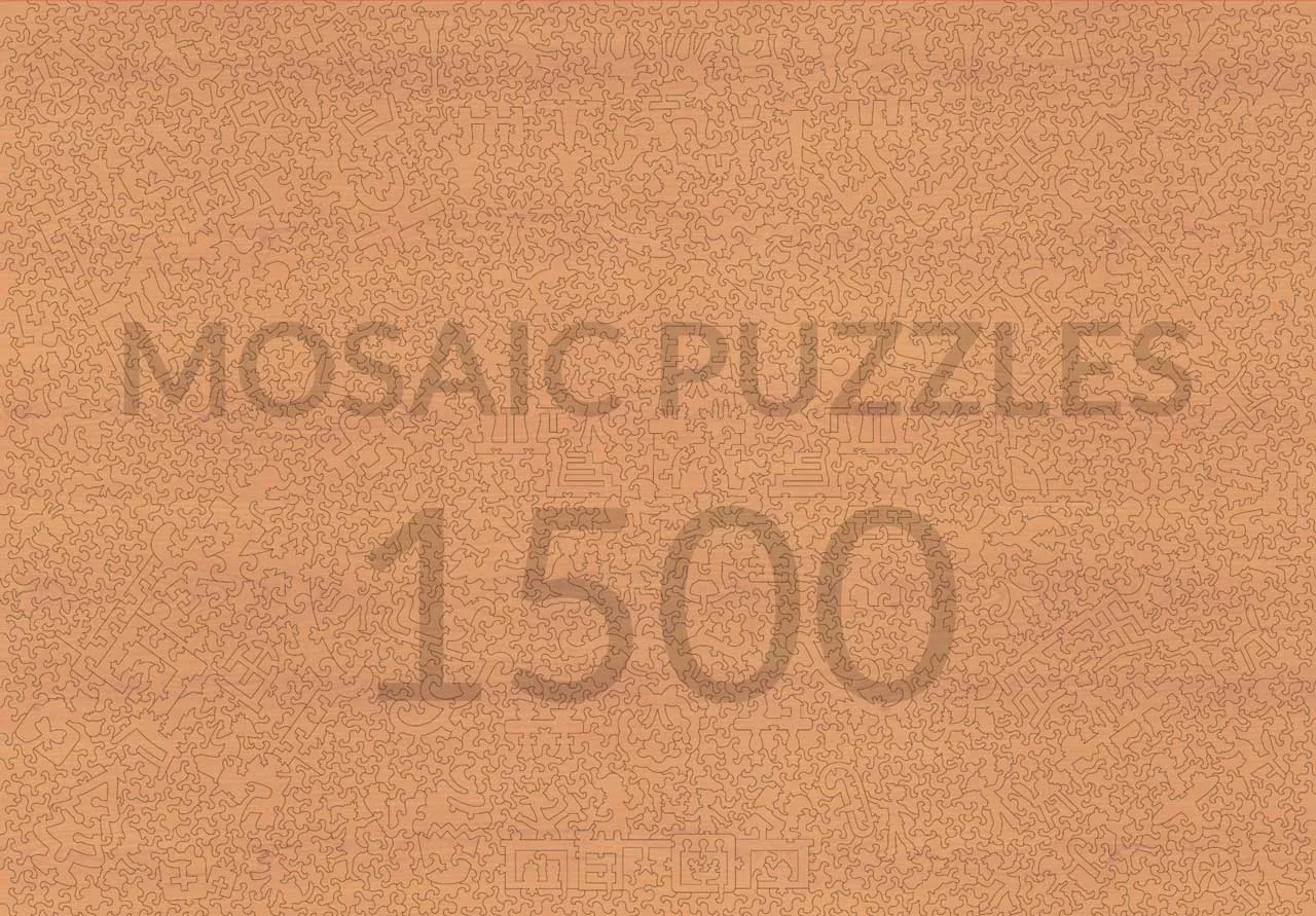 Mosaic Puzzles Fireside Christmas Cheer puzzle lemn 500 piese craciun