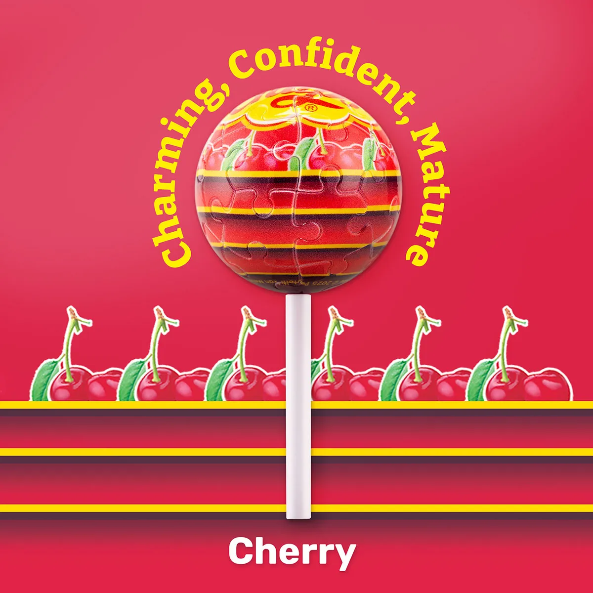 PieceRelax Chups My Flavor Cherry A3890 breloc puzzle acadea