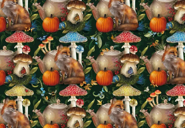 Mosaic Puzzles Signature Autumn Fables puzzle lemn 500 piese toamna