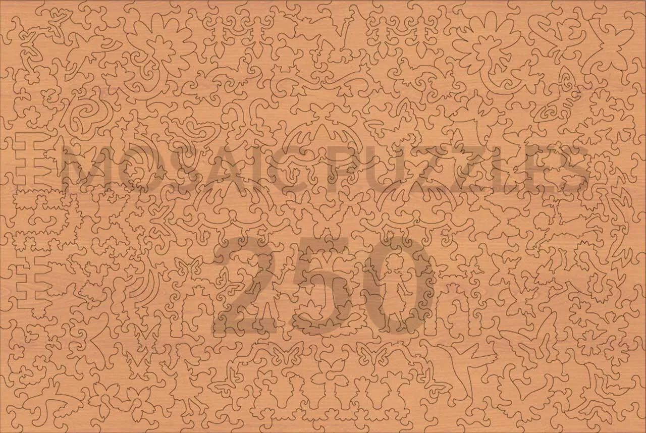 Mosaic Puzzles Flower Vendor Paris puzzle lemn 500 piese flori