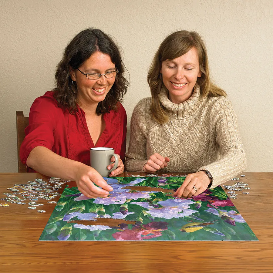 Cobble Hill Spring Glory puzzle 1000 piese cu irisi