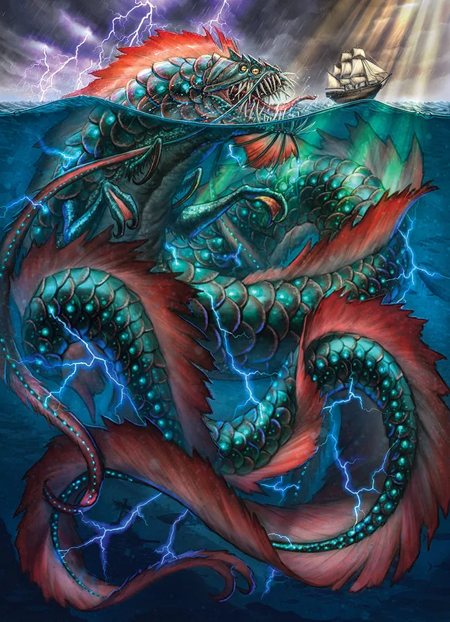Cobble Hill From the Depths puzzle 1000 piese fantasy