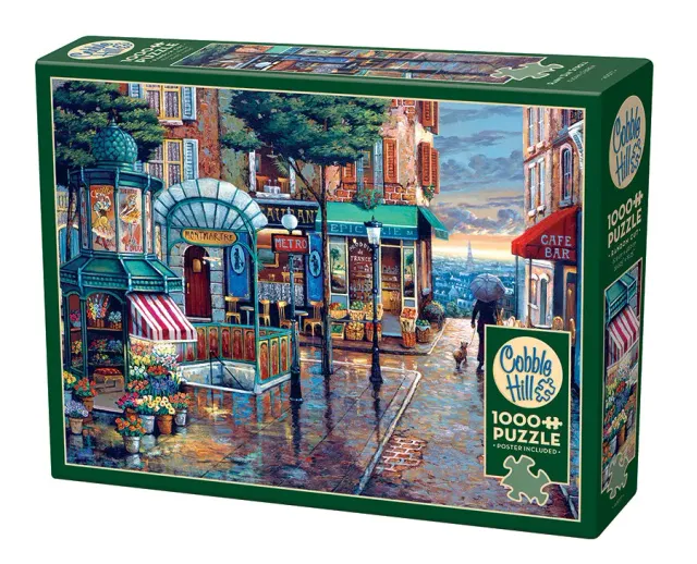 Cobble Hill Rainy Day Stroll puzzle 1000 piese Paris