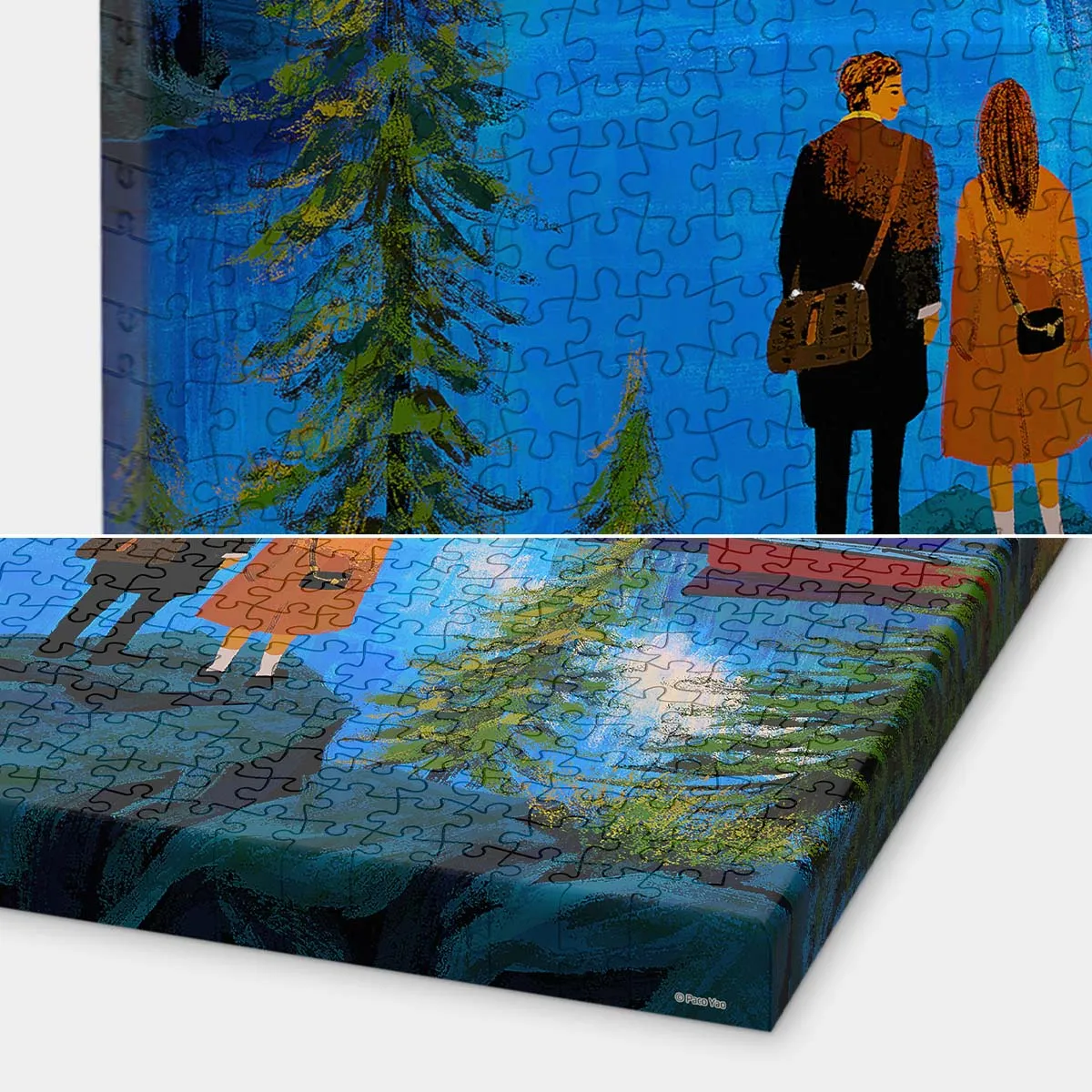 PieceRelax HN1459 Moraine Lake puzzle canvas peisaj