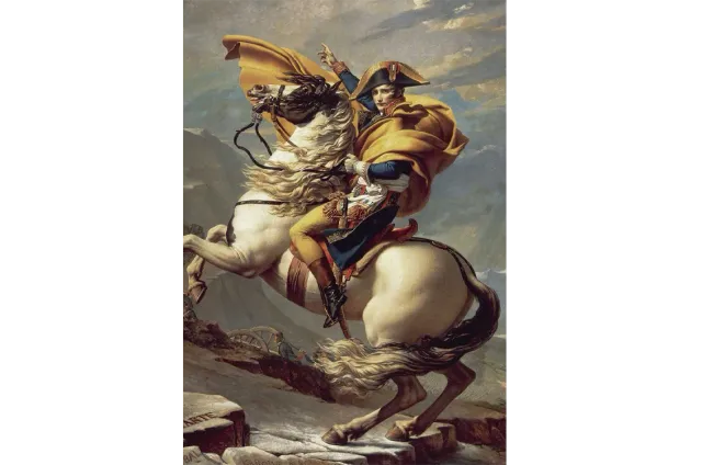 Mosaic Puzzles Napoleon Crossing Alps puzzle lemn 500 piese artă