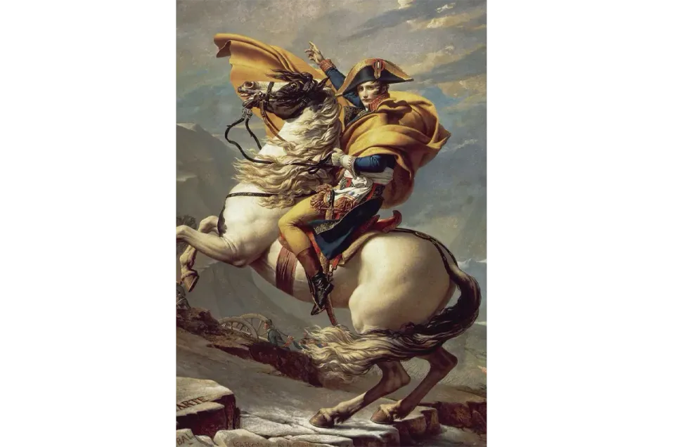 Mosaic Puzzles Napoleon Crossing Alps puzzle lemn 500 piese artă