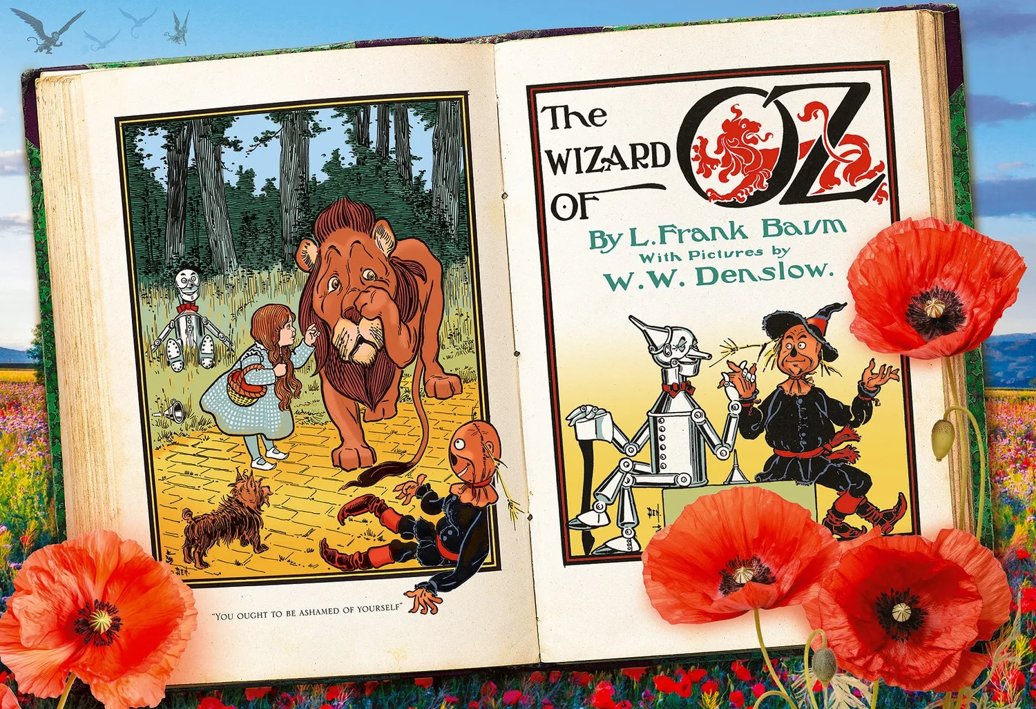 Cobble Hill Wizard of Oz puzzle 100 piese poveste