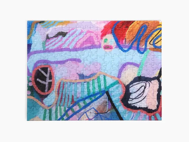 Eklektik Pieces Runner puzzle 265 piese alergător abstract