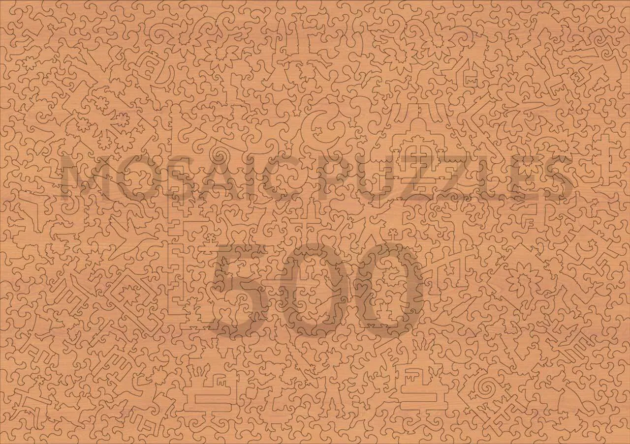 Mosaic Puzzles The Quilt Cottage puzzle lemn 1000 piese cottage