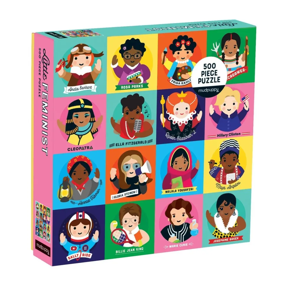Mudpuppy Little Feminist puzzle 500 piese 51x51 cm