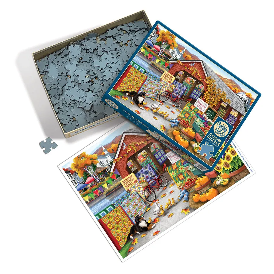 Cobble Hill Harvest Festival puzzle 500 toamna