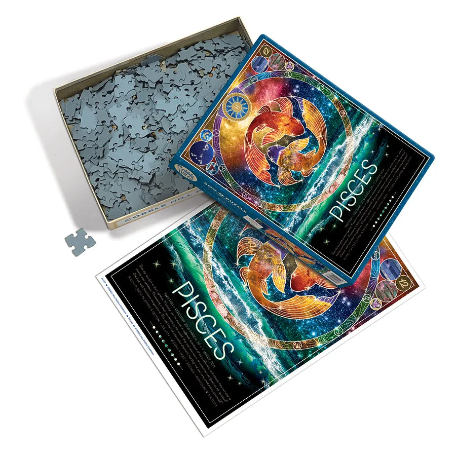 Cobble Hill Pisces puzzle 500 piese zodia Pesti