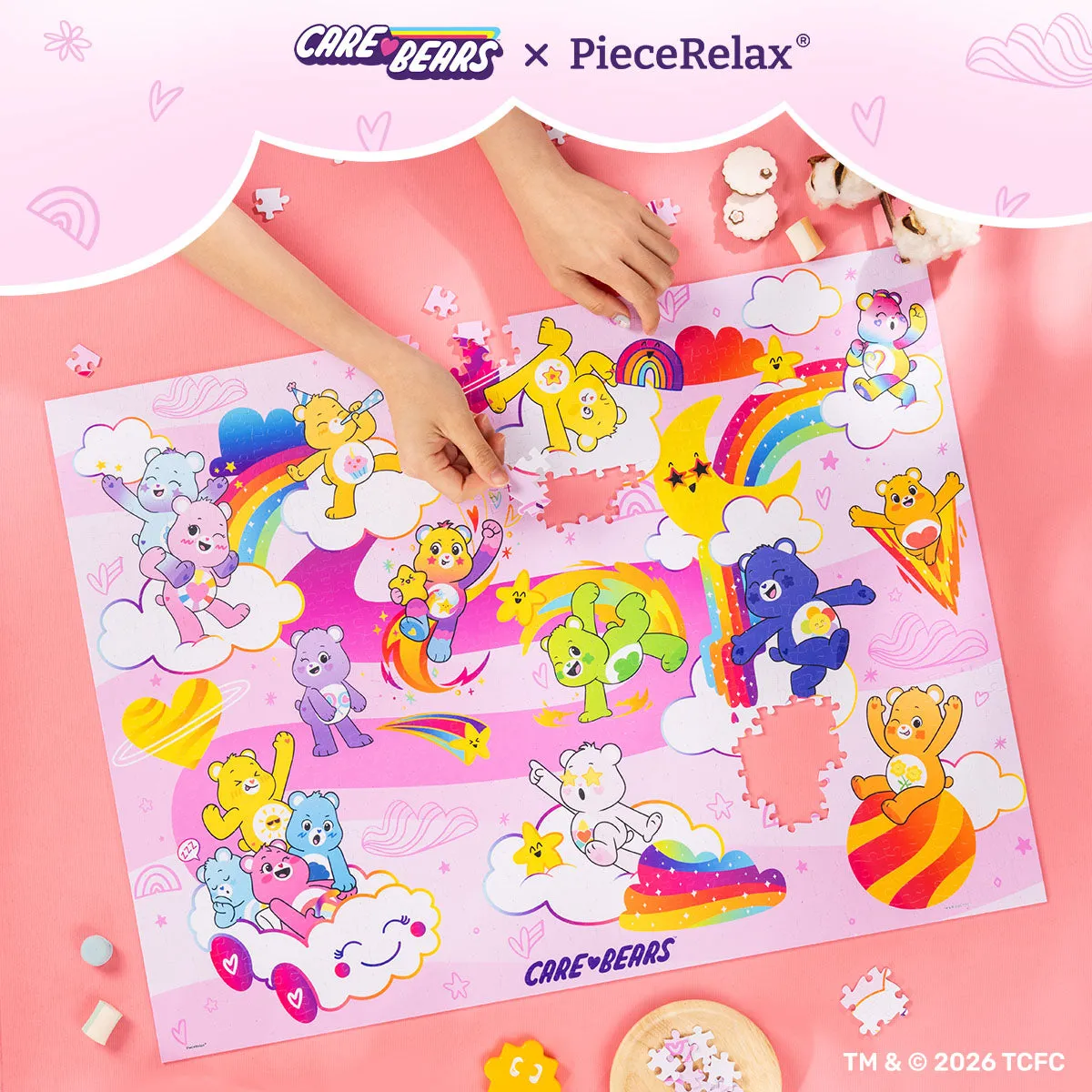 PieceRelax PieceClicks U1156 Pink Galaxy Vibes puzzle 1008 piese