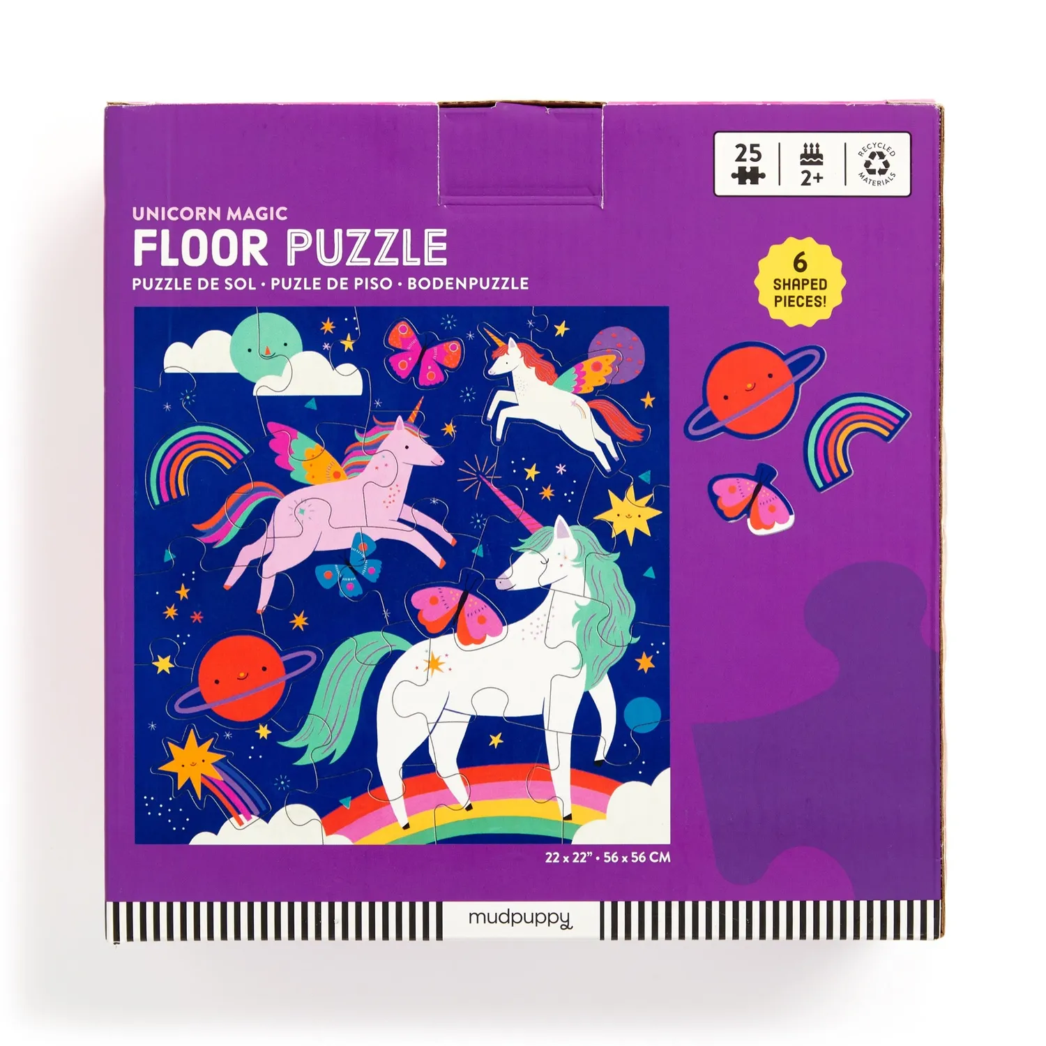 Mudpuppy Unicorn Magic 25 puzzle podea 25 piese unicorni