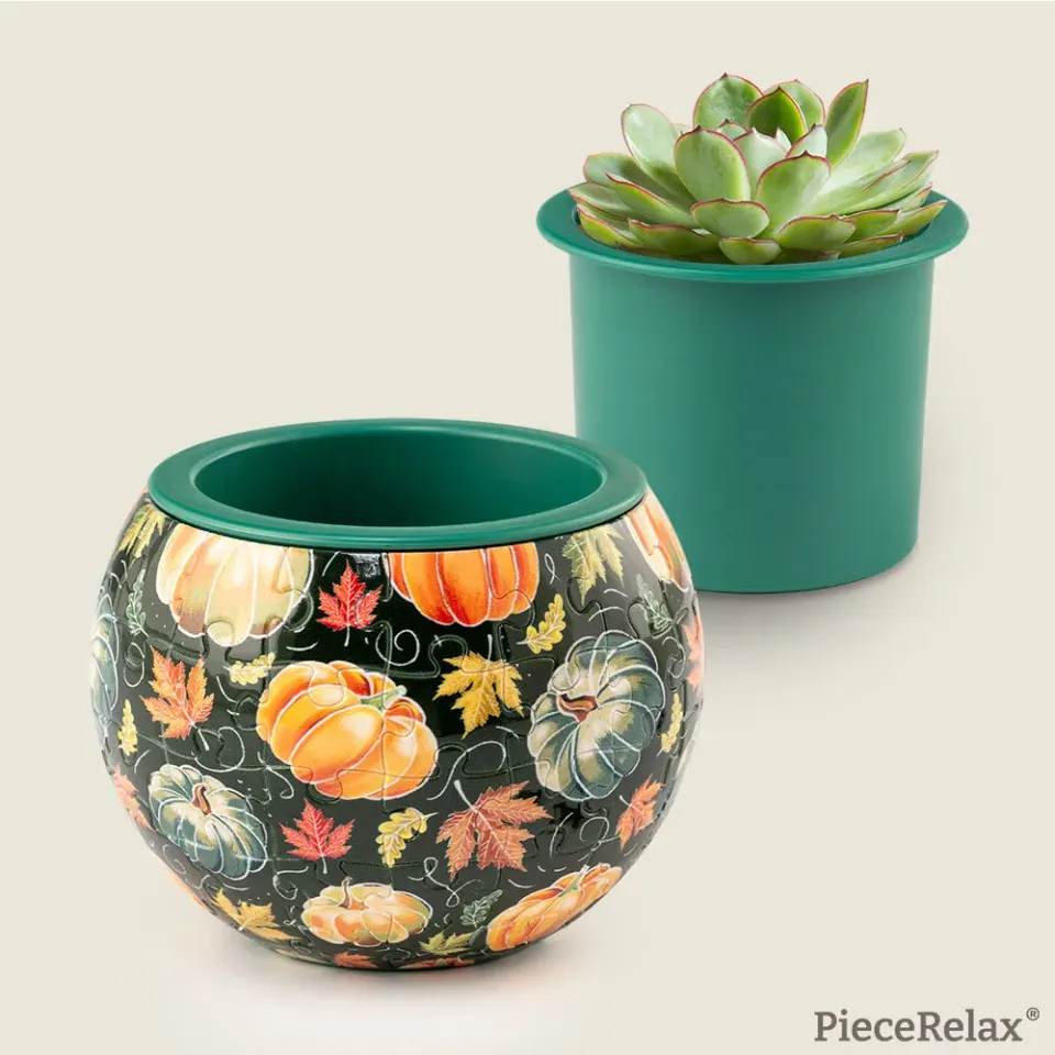 PieceRelax Puzzle Planter Hello Pumpkin Season K1107 ghiveci