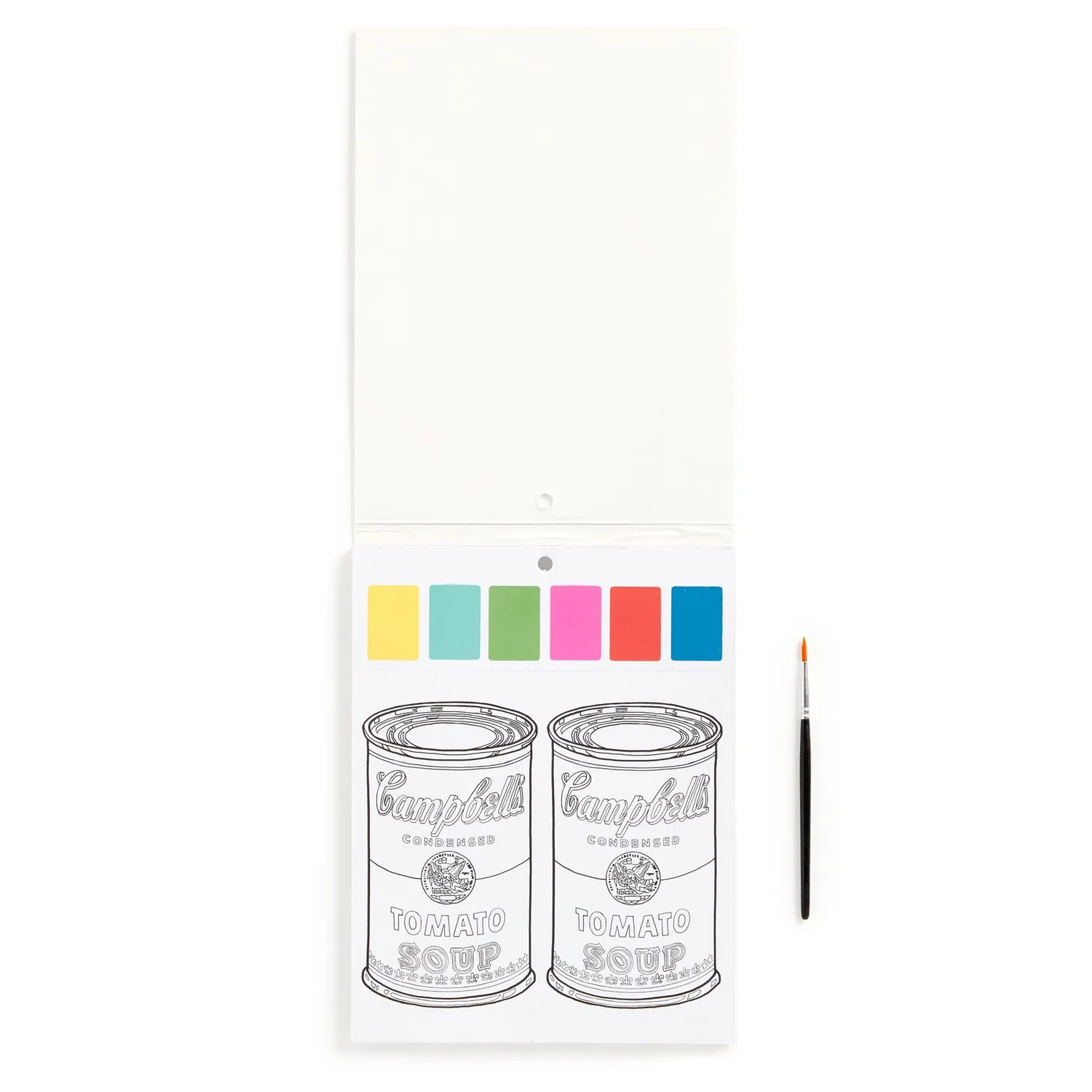 Mudpuppy Andy Warhol kit pictura 10 carduri acuarela