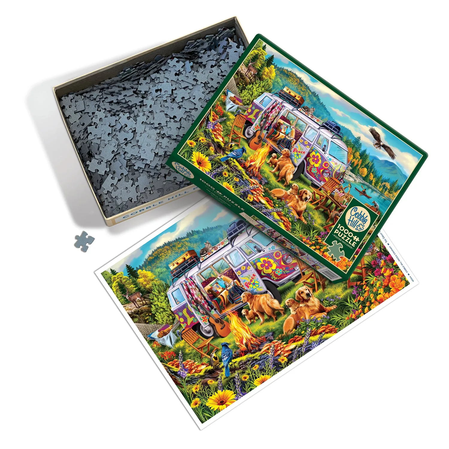 Cobble Hill The Great Outdoors puzzle 1000 piese munte