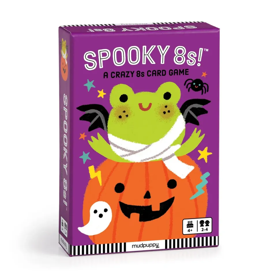 Mudpuppy Spooky 8s joc carti 40 carti 2-6 jucatori