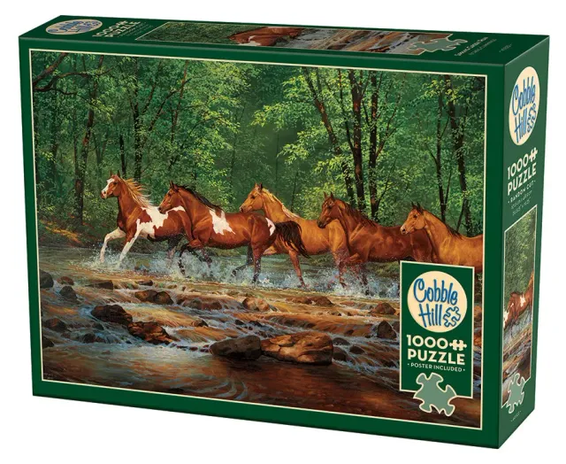 Cobble Hill Spring Creek Run puzzle 1000 piese cai