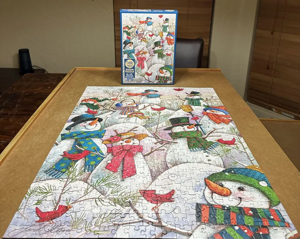 Cobble Hill Snow Day puzzle 500 piese iarna