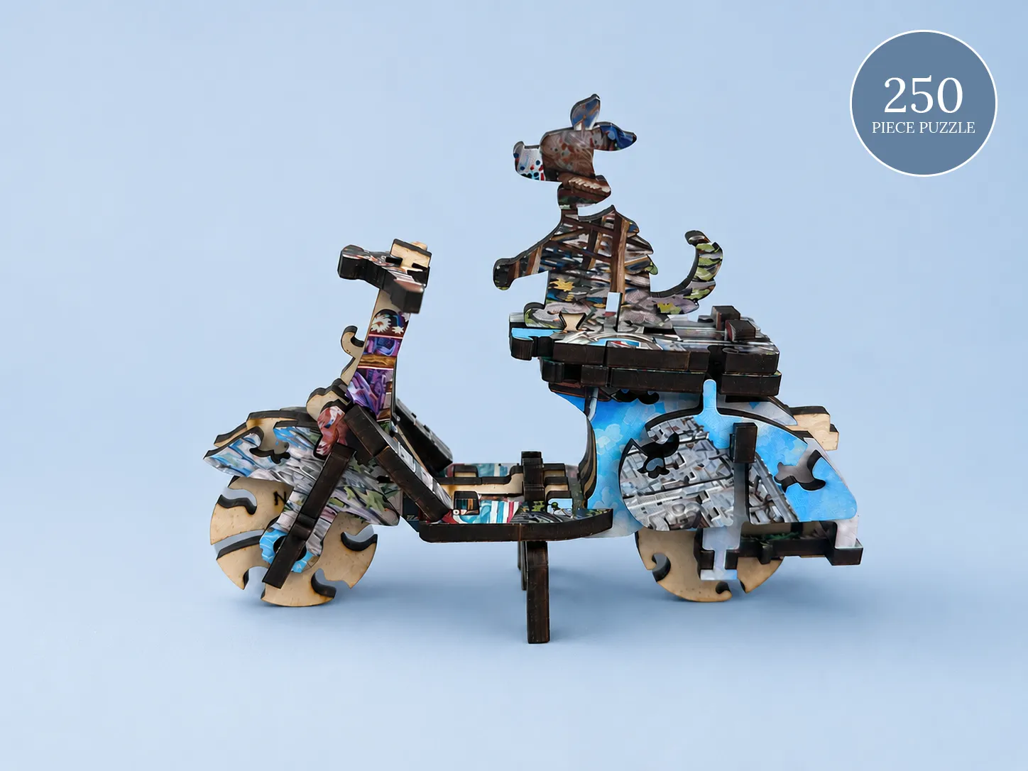 Mosaic Puzzles Ride to the Colosseum puzzle lemn 3D 500 piese