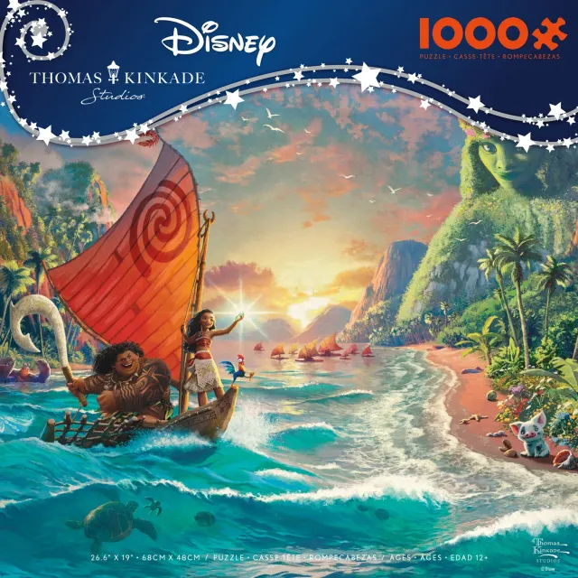 Ceaco Thomas Kinkade Moana puzzle 1000 piese rasarit