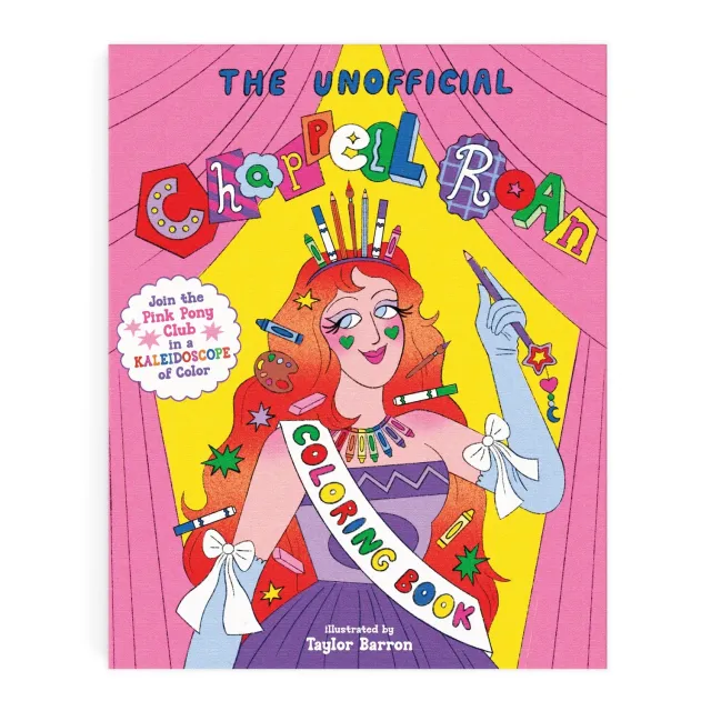 Mudpuppy Chappell Roan carte de colorat 20 ilustratii
