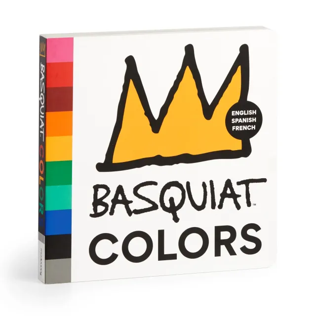 Mudpuppy Basquiat Colors carte cartonata 30 pagini