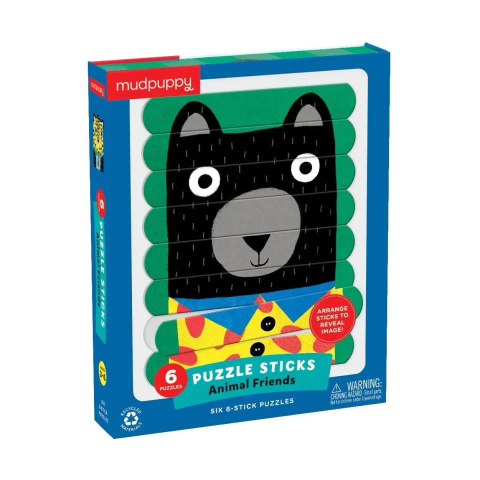 Mudpuppy Puzzle Sticks Animal Friends bete puzzle 24 piese 3-6 ani