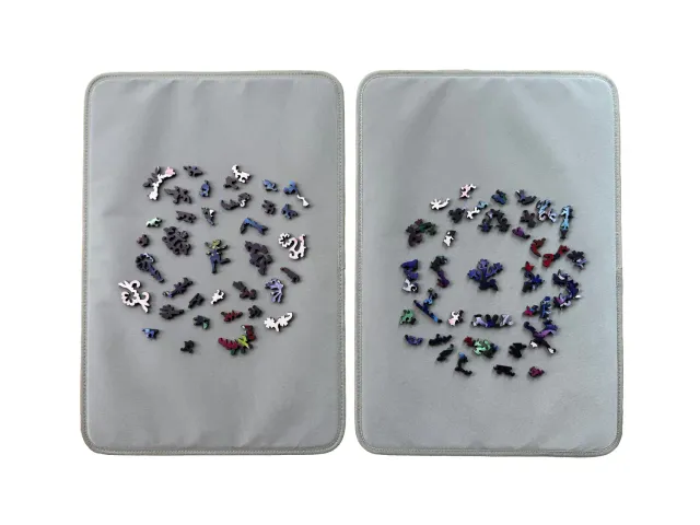 Mosaic Puzzles Sorting Boards plăci sortare 2 buc catifea