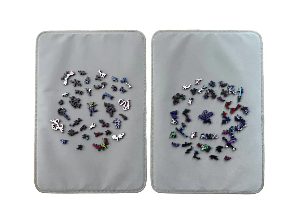 Mosaic Puzzles Sorting Boards plăci sortare 2 buc catifea