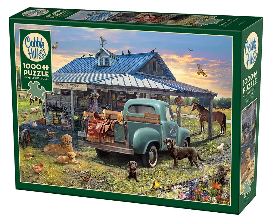 Cobble Hill Trading Post puzzle 1000 piese fermă