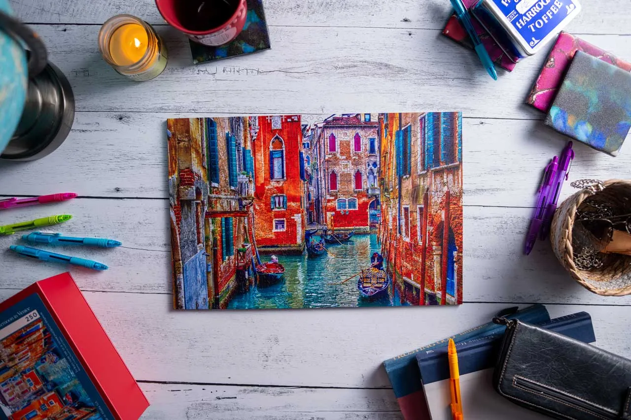 Mosaic Puzzles An Afternoon in Venice puzzle lemn 500 piese Veneția