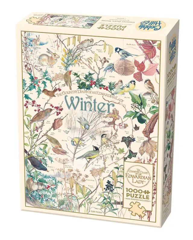 Cobble Hill Country Diary Winter puzzle 1000 piese