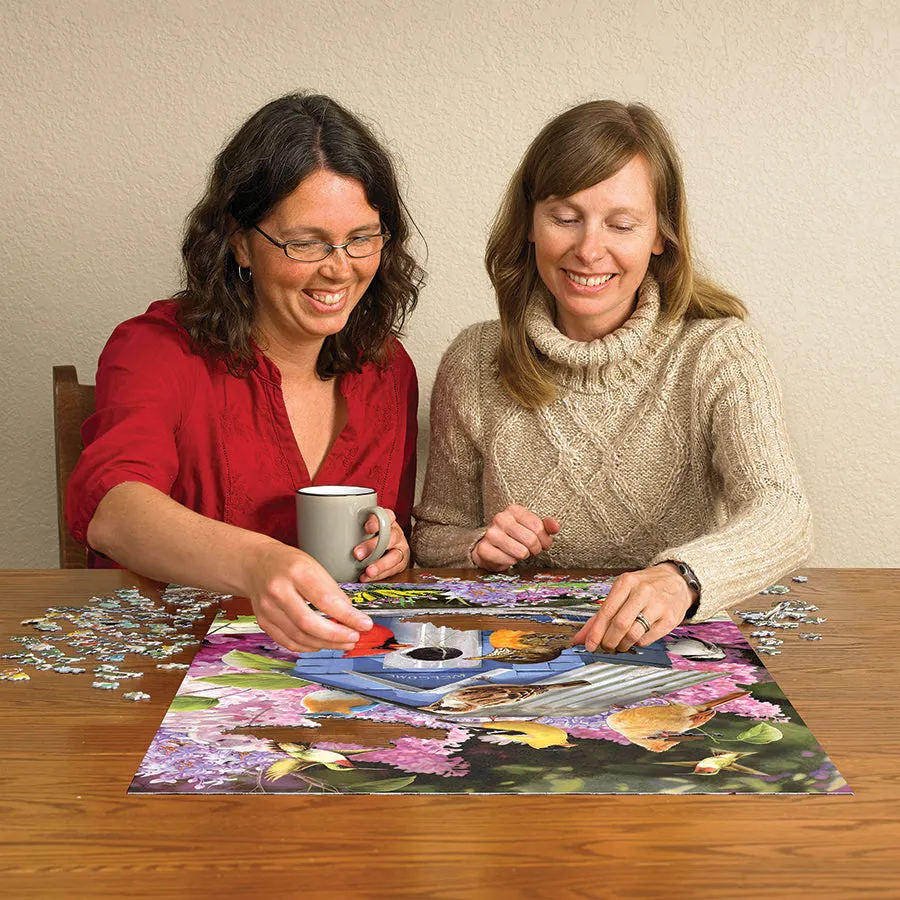 Cobble Hill Spring Birdhouse puzzle 500 piese pasari