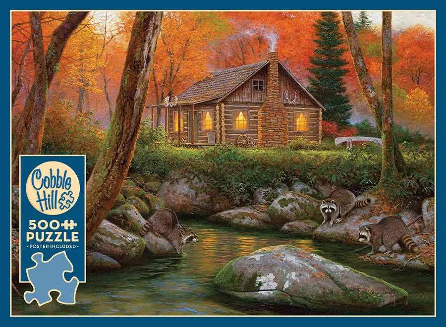 Cobble Hill Weekend Retreat puzzle 500 piese toamnă