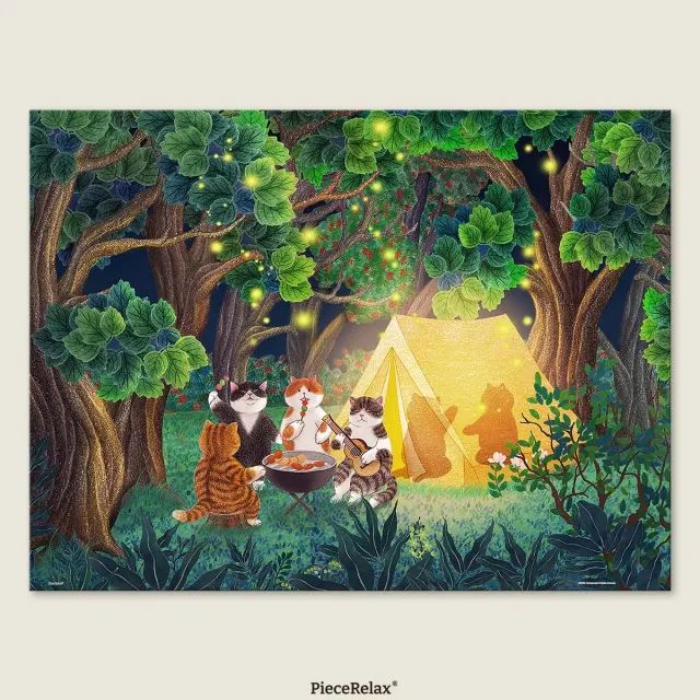 PieceRelax PieceClicks U1057 Camping Holiday puzzle 1008 piese
